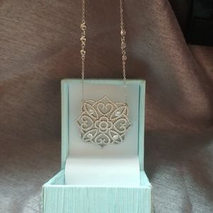 COPY - cubic zirconium necklace all in one piece